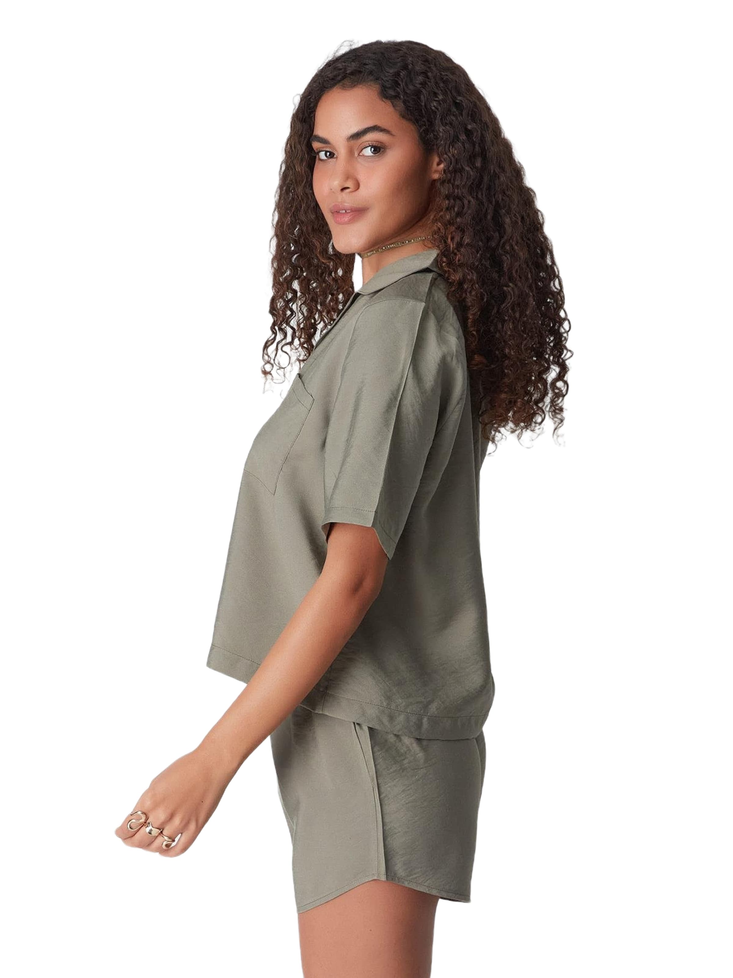 C&City Blouse in Green