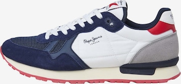 Pepe Jeans Sneaker 'Brit Camp' in Blau: Vorderseite