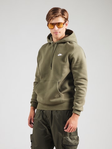 Nike Sportswear Dressipluus, värv roheline: eest vaates