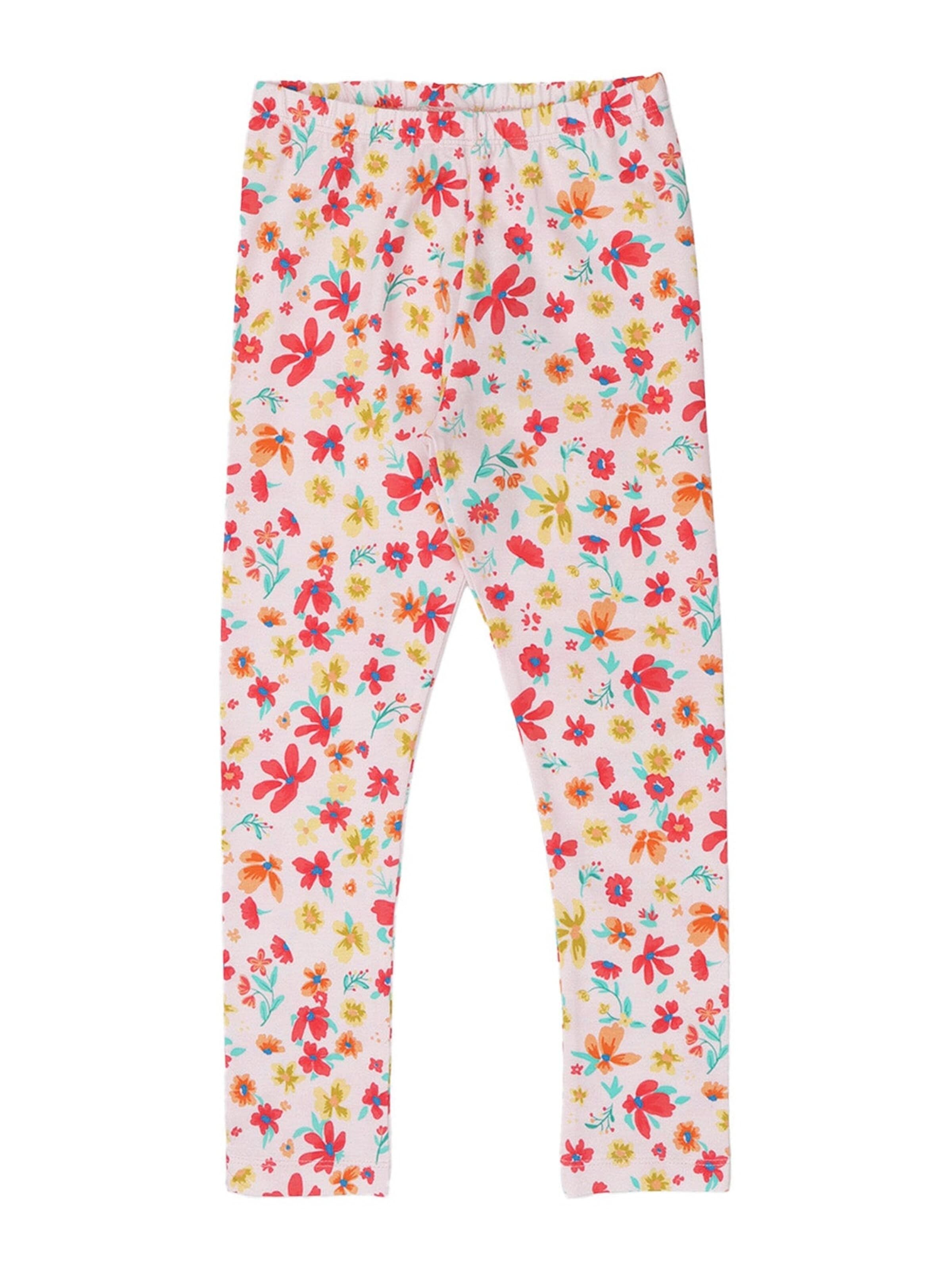 Walkiddy Skinny Leggings 'Walkiddy - Flower Garden Leggings'‌‌‌ in Mischfarben: Vorderseite