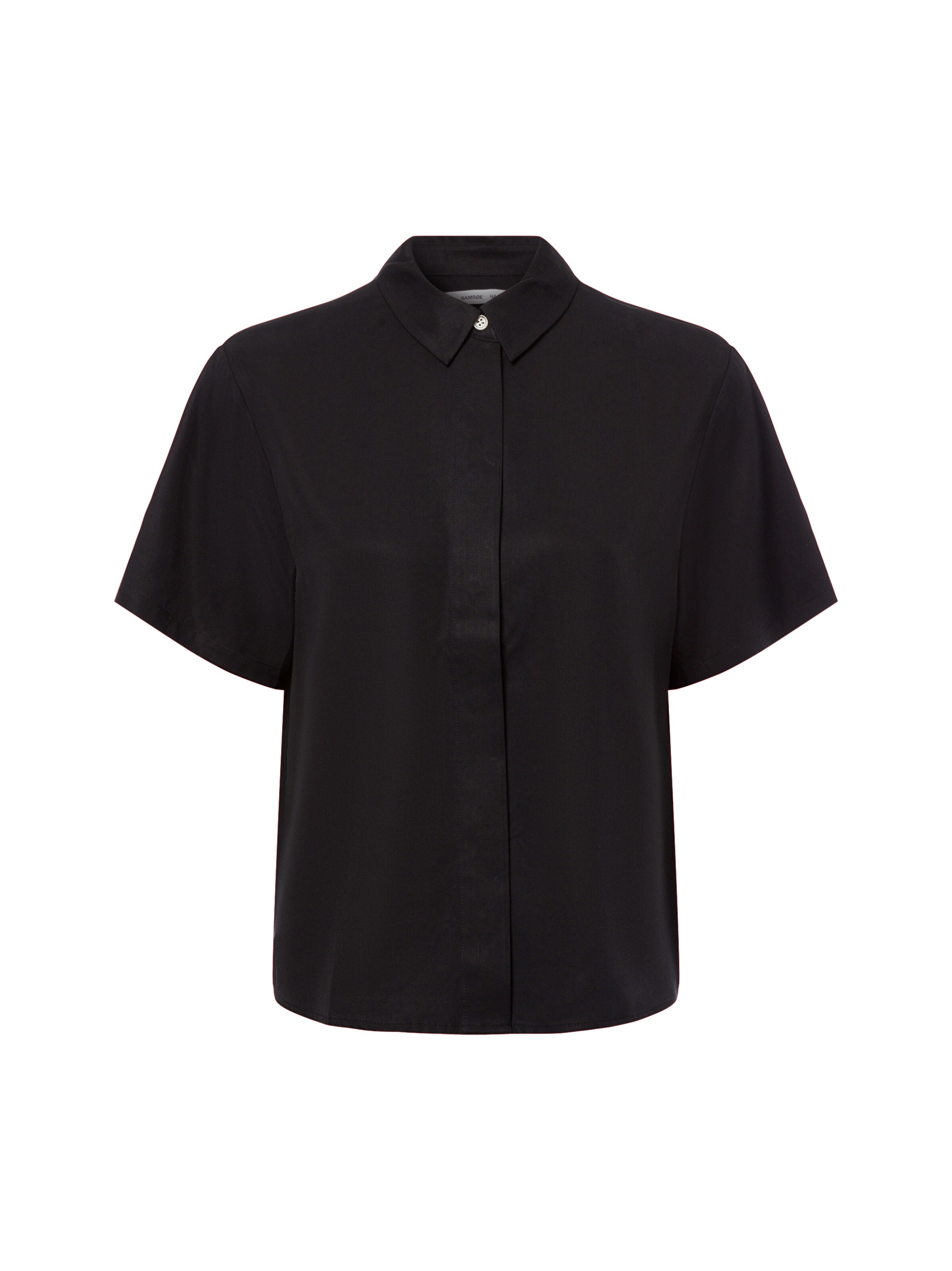 Chemisier ' Mina ' Samsøe Samsøe en noir : devant
