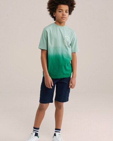 T-Shirt WE Fashion en vert