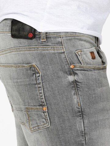 TIMEZONE Slimfit Jeans 'Dwyane' in Grau