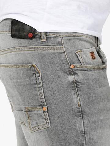 TIMEZONE Slimfit Jeans 'Dwyane' in Grijs