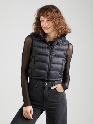 Gilet Tally Weijl en noir : devant