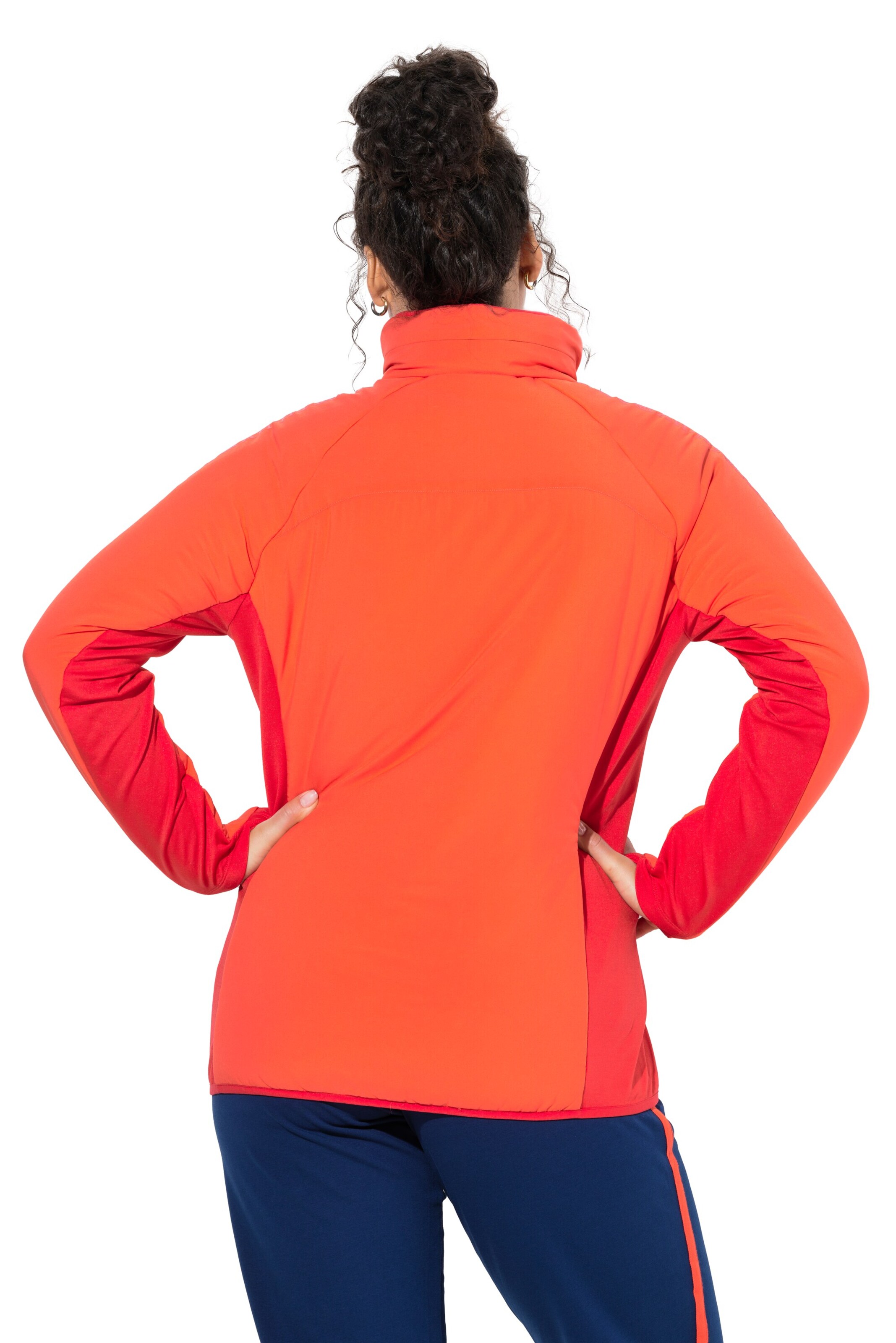 Ulla Popken Performance Jacket in Orange