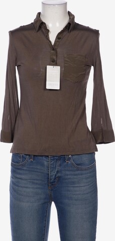 Stefanel Top & Shirt in XS in Green: front