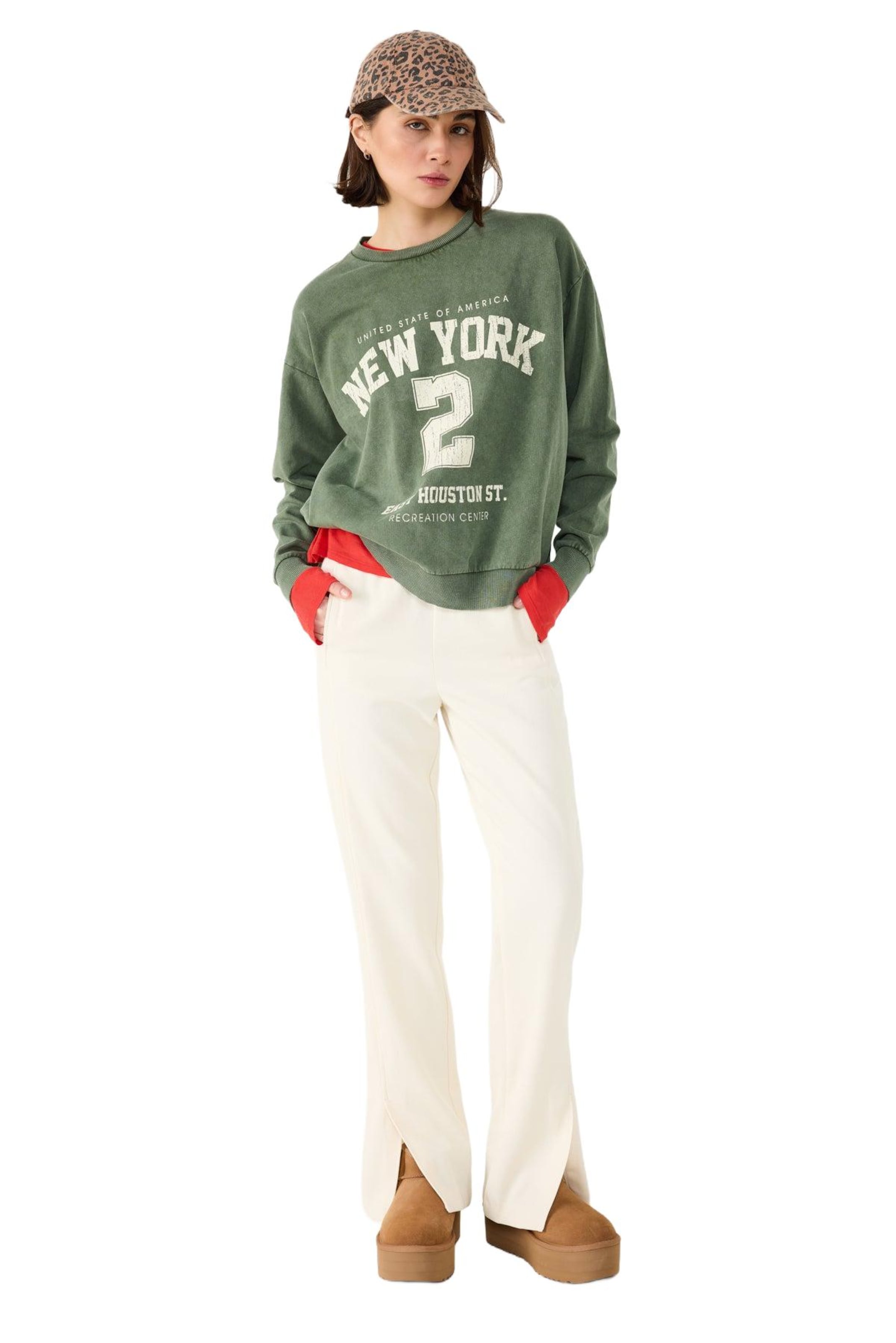 No Matter What Sweatshirt in Grün