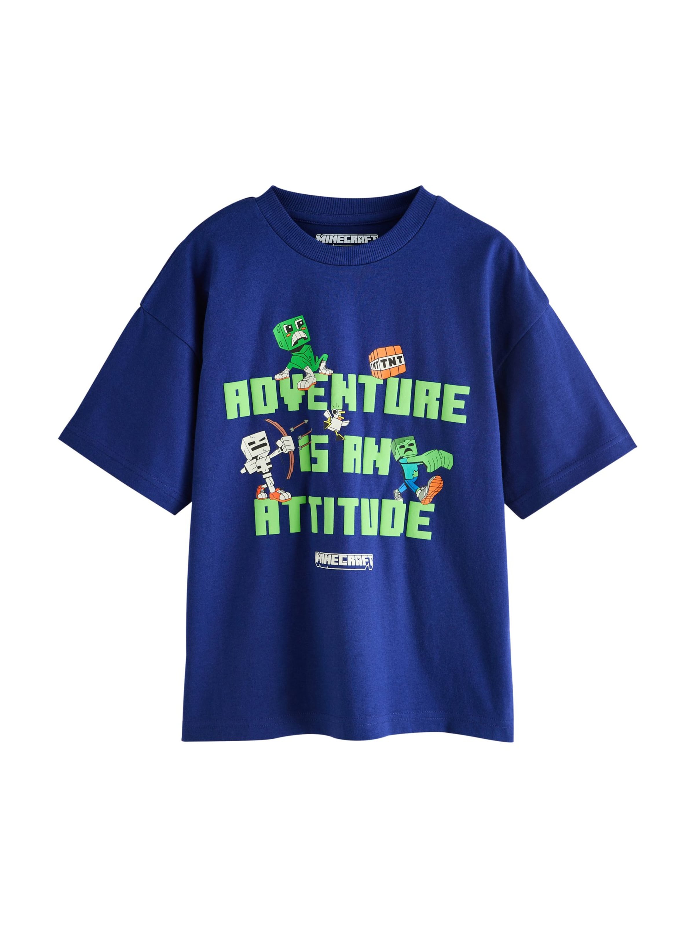 Next Μπλουζάκι 'Minecraft' σε μπλε