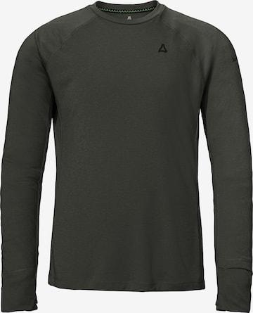 Schöffel Functioneel shirt in Zwart: voorkant