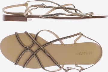 MANGO Sandalen 37 in Beige: Vorderseite