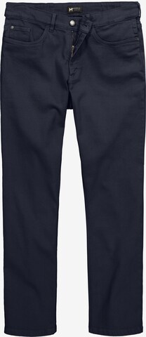Men Plus Jeans in Blauw: voorkant