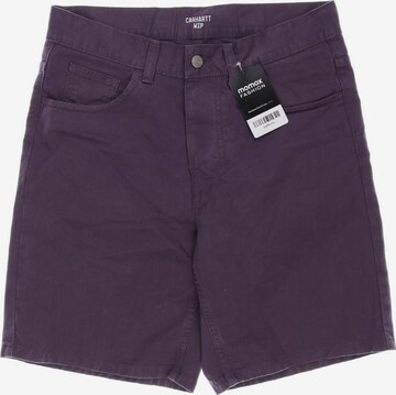 Carhartt WIP Shorts in 28 in Purple: front