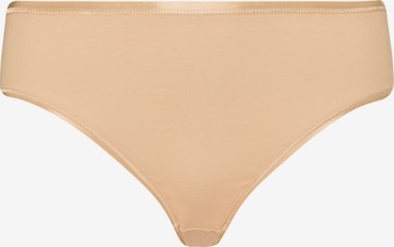 Slip ' Cotton Seamless ' Hanro en beige : devant