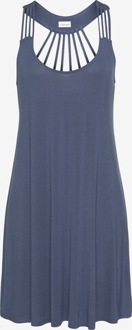 VENICE BEACH Letní šaty – modrá: přední strana