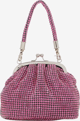 NAEMI Clutch in Pink: front