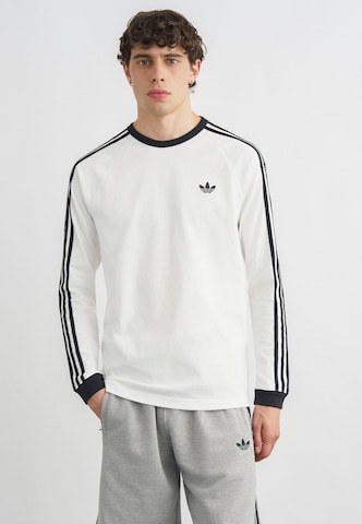 ADIDAS ORIGINALSregular Hlače '3-Stripes' - siva boja