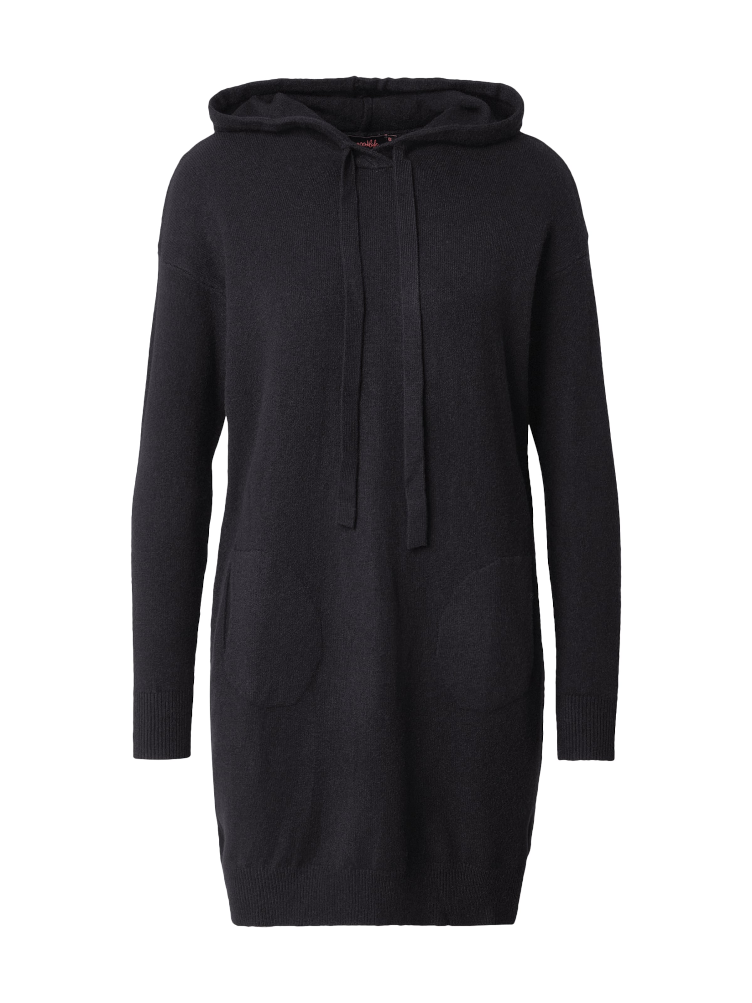 melns miss goodlife Adīta kleita: no priekšpuses