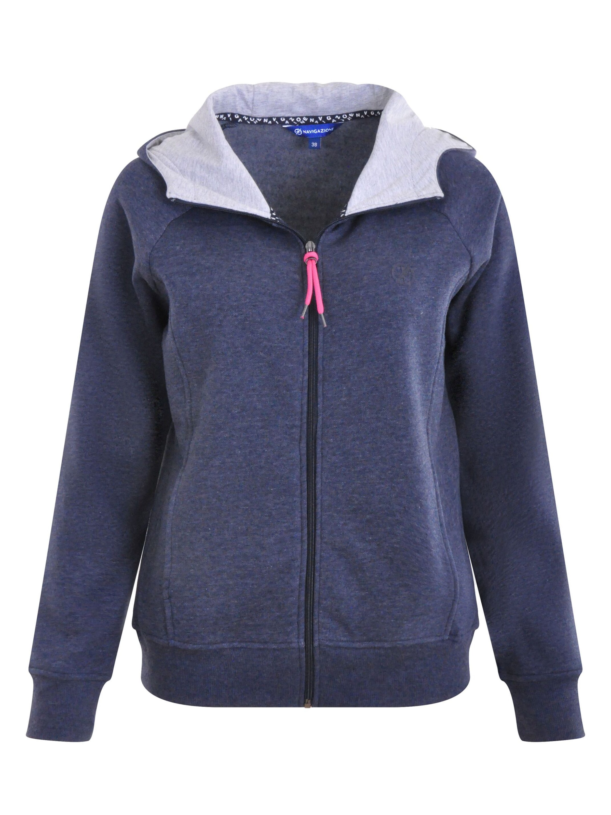 Veste de survêtement Navigazione en bleu : devant