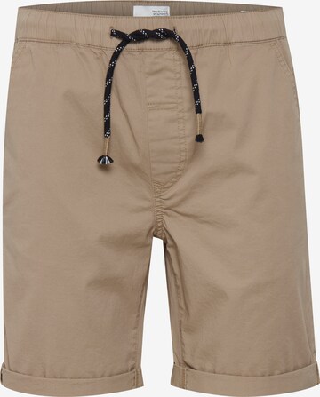 !Solid Regular Chino Pants 'LINAN' in Beige: front