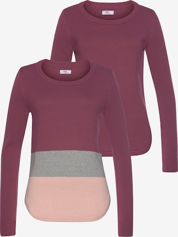 FLASHLIGHTS Sweater in Pink: front