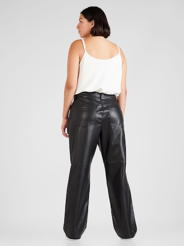 ONLY Curve Wide leg Broek 'MADISON' in Zwart