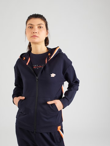 Bogner Fire + Ice Zip-Up Hoodie 'Enia 2' in Blue: front