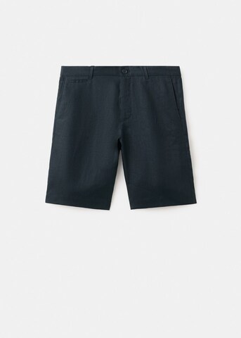 MANGO MAN Slim fit Pants 'Carp' in Blue
