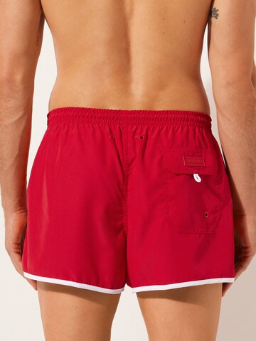 CALZEDONIA Board Shorts in Red