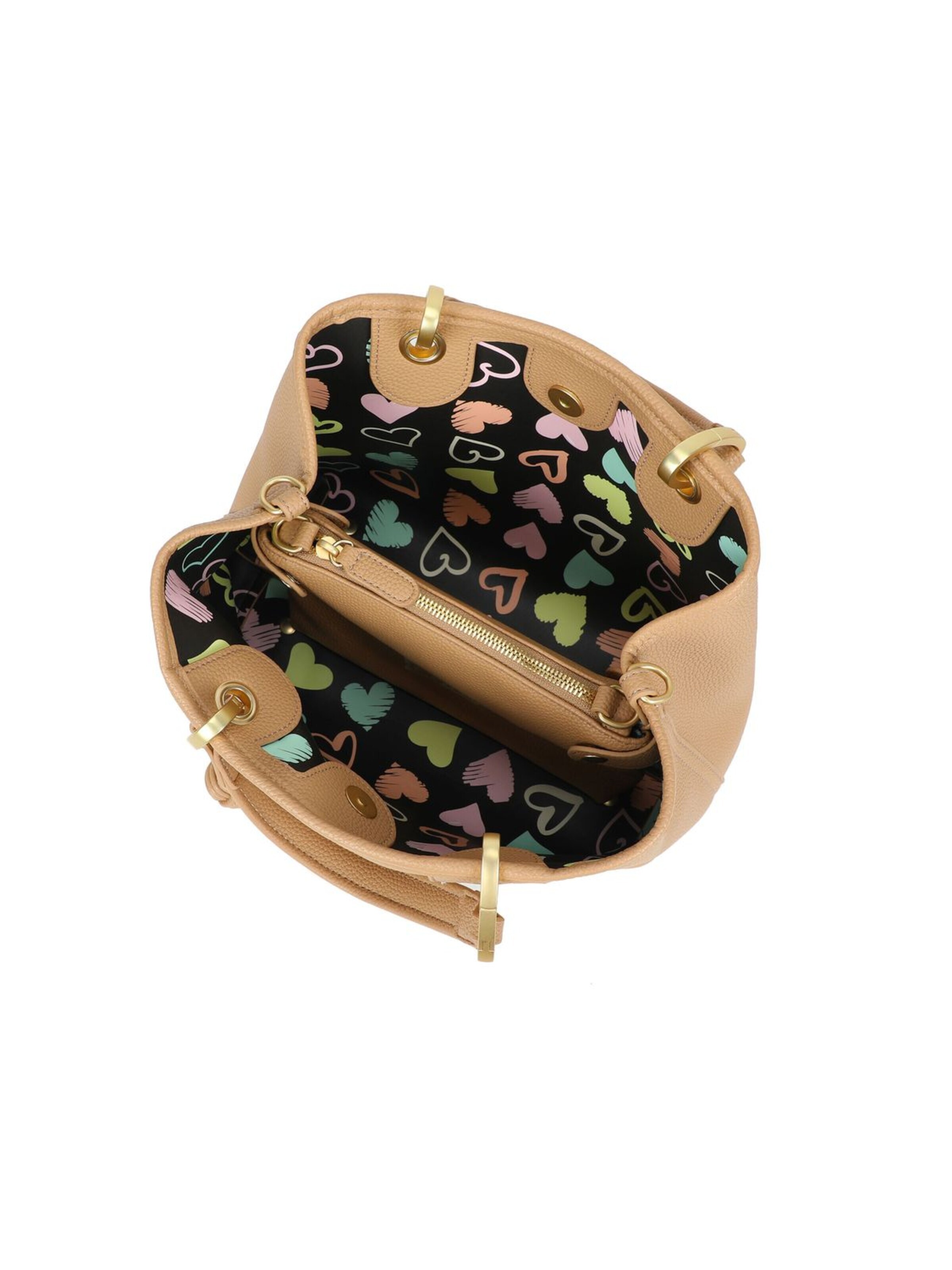 Borsa a mano 'Beth' di Braccialini in beige
