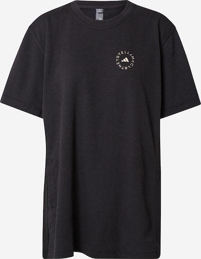 adidas by Stella McCartney Koszulka funkcyjna w kolorze stary róż / czarnym, Podgląd produktu