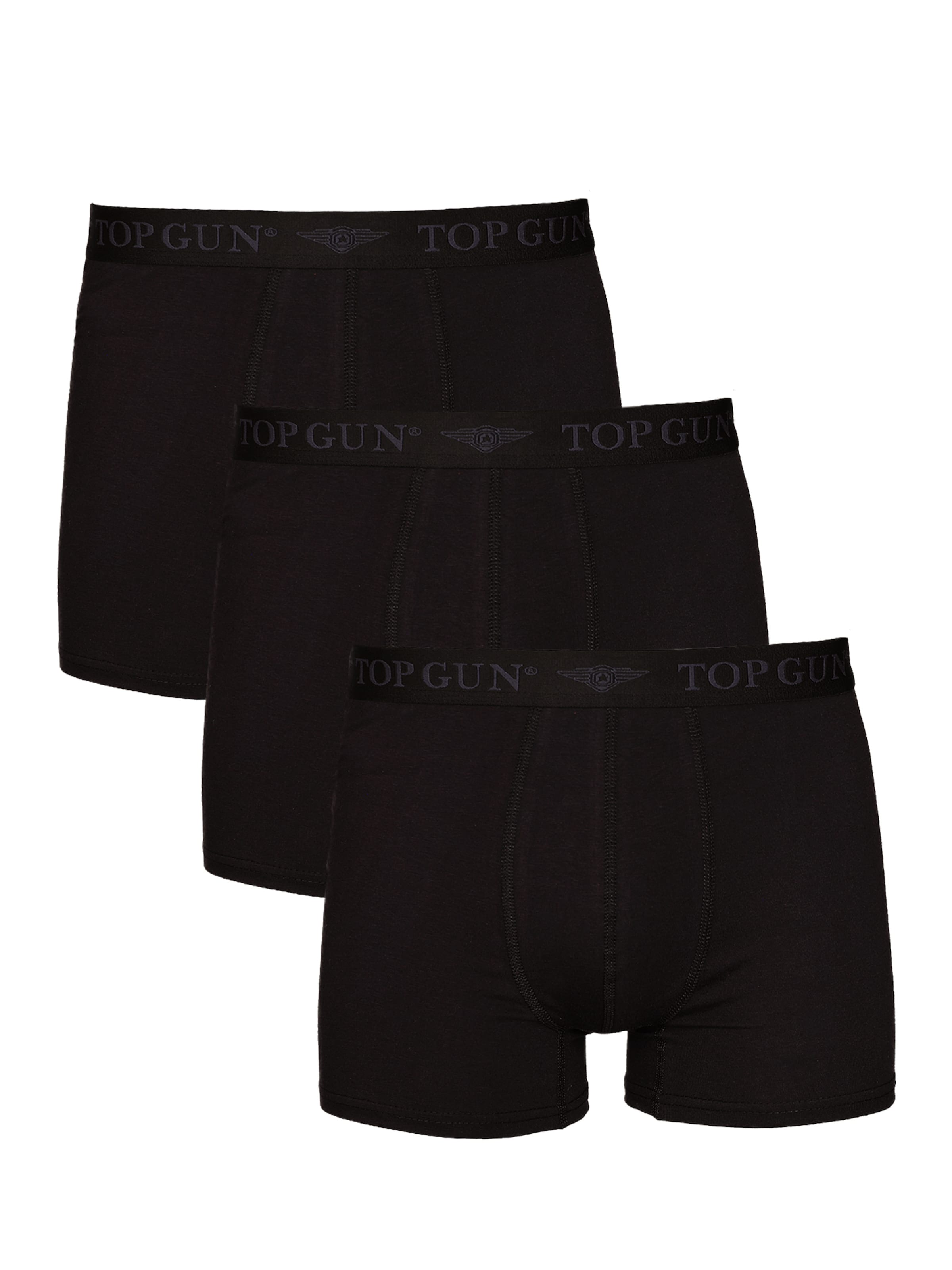 TOP GUN Boxershorts 'TG25027' in Schwarz: Vorderseite