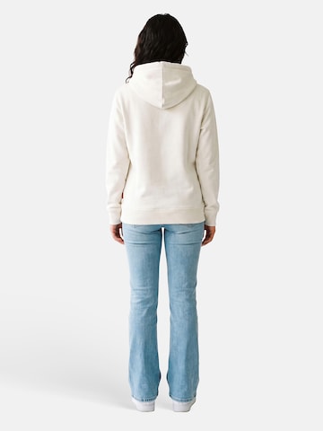 salzhaut Sweatshirt 'Sünn - Moin' in White: back