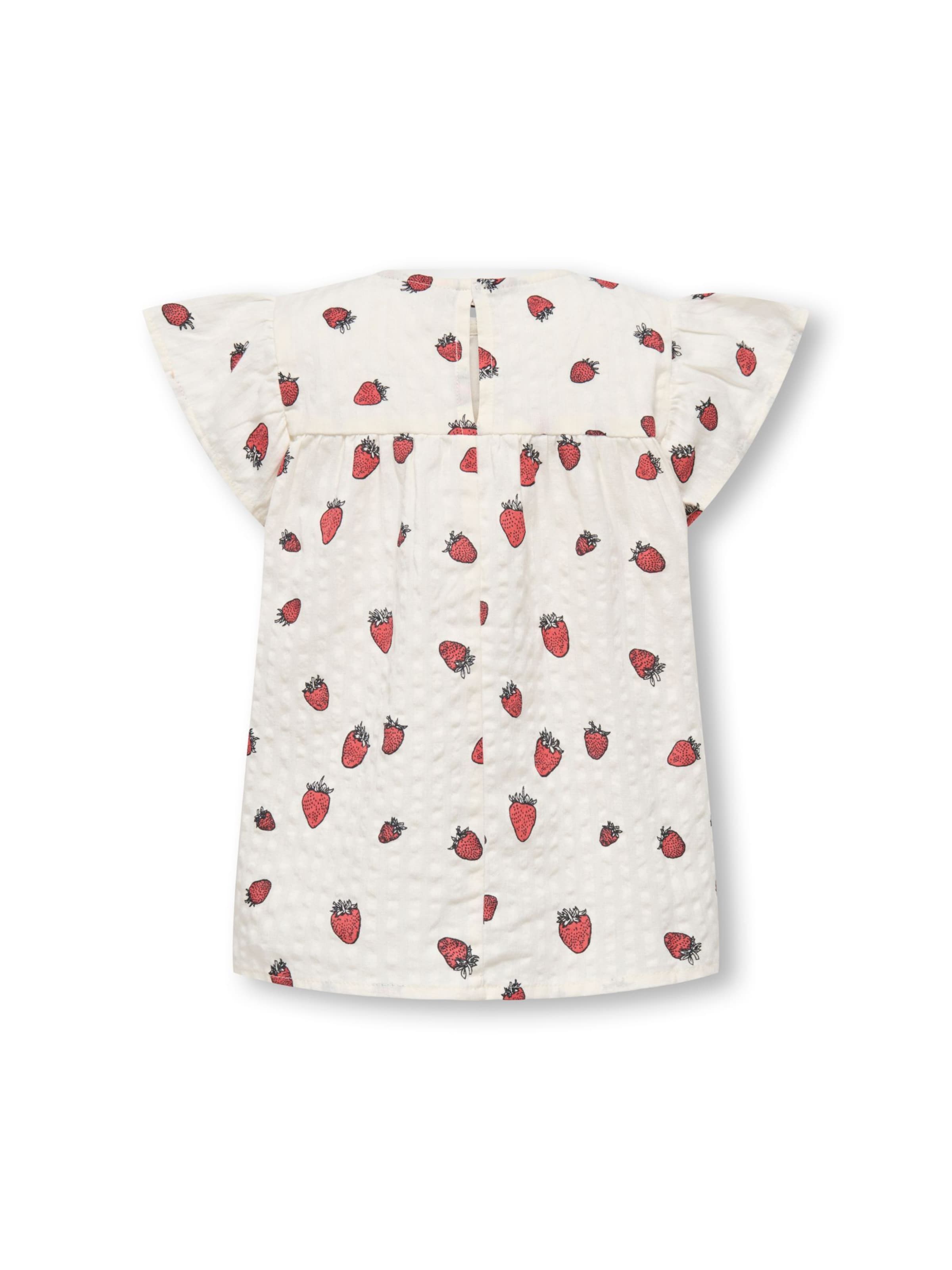 Camicia da donna 'KMGFina' di ONLY GIRLS in bianco
