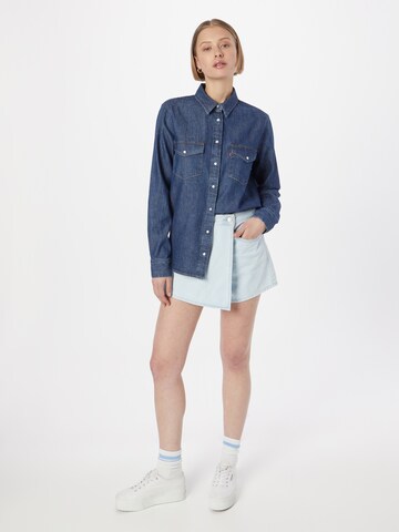 LEVI'S ® Bluse 'Iconic Western' in Blau