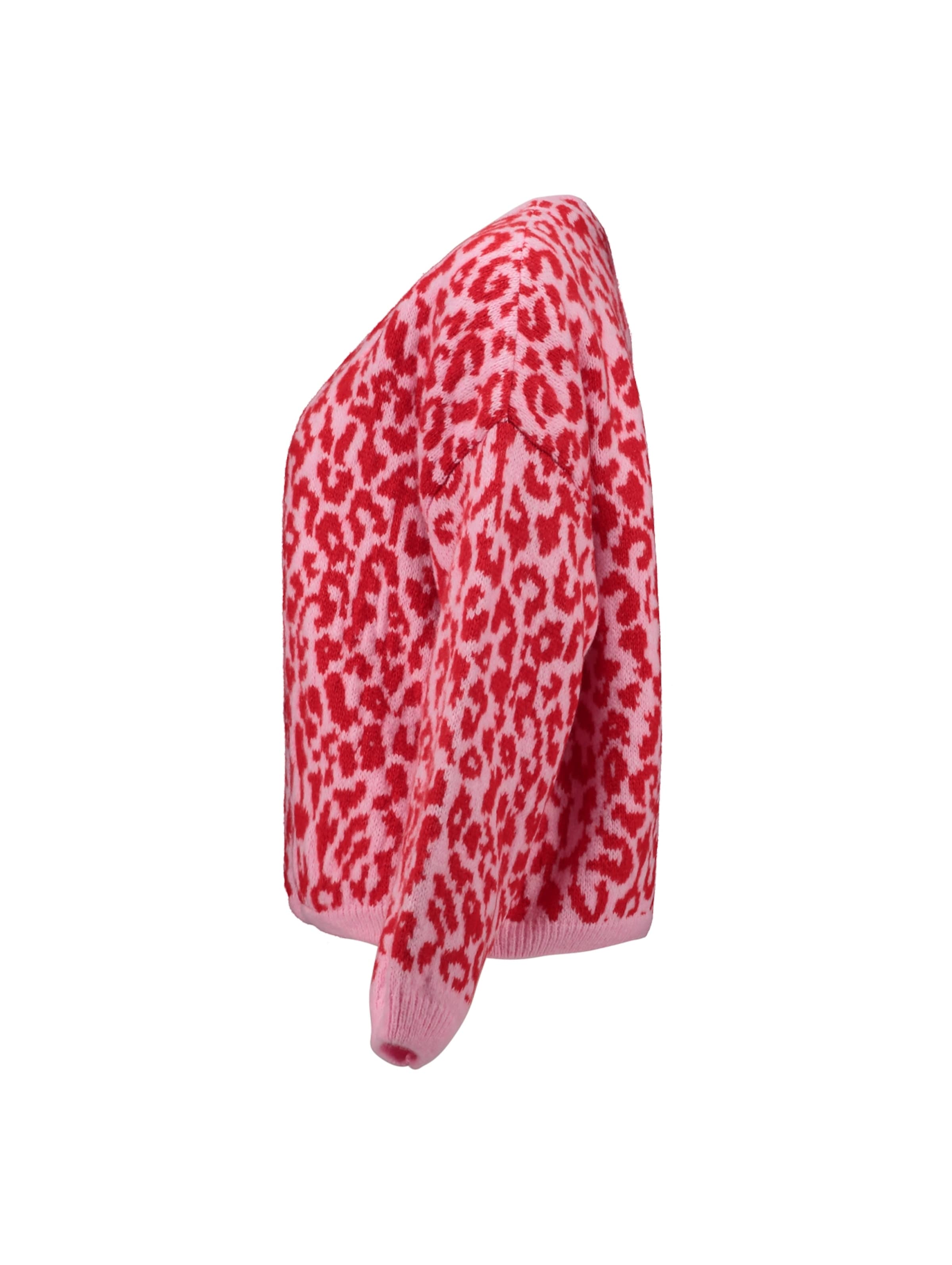 Hailys Вязаная кофта 'Le44ni' в Ярко-розовый