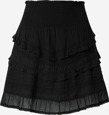 Neo Noir Skirt 'Donna' in Black: front
