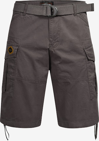 Alessandro Salvarini Regular Shorts in Grau: predná strana