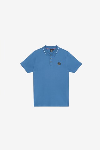 T-Shirt 'Aron' Le Temps Des Cerises en bleu : devant