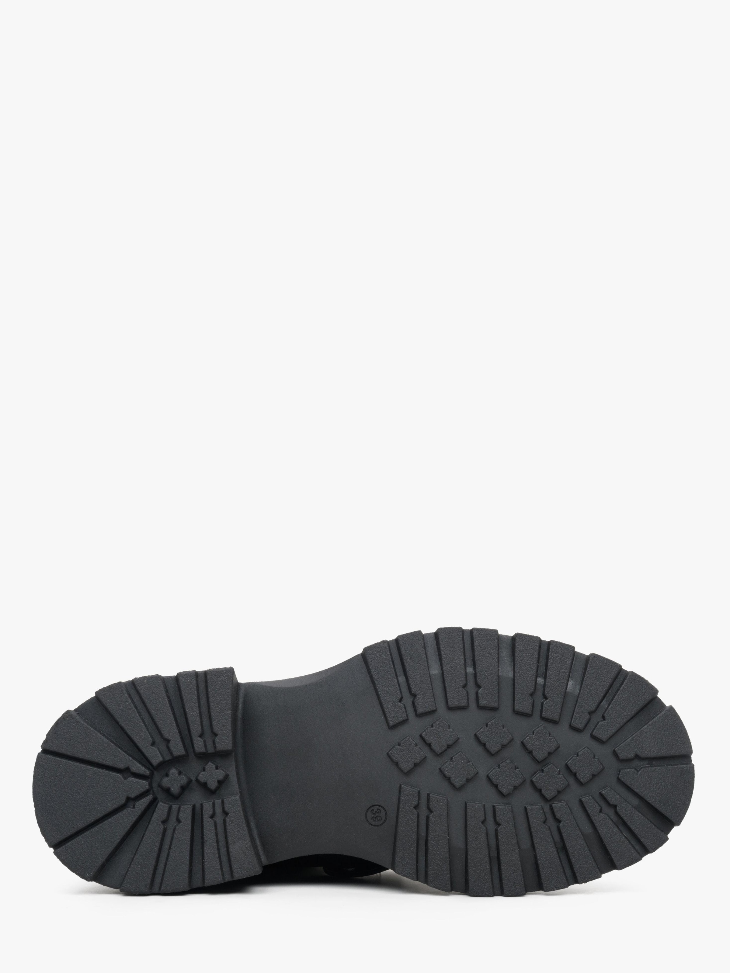 Estro Chelsea boots '1210-03' in Zwart