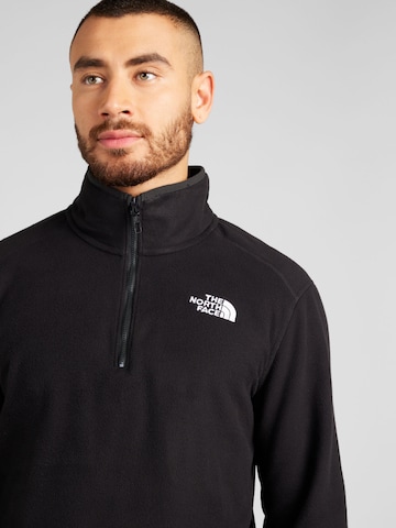 THE NORTH FACE - Pullover desportivo '100 Glacier' em preto