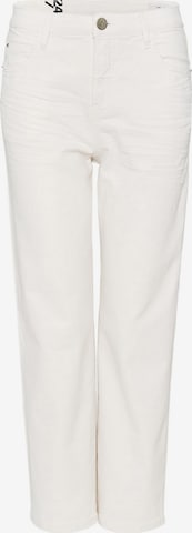 OPUS regular Jeans 'Lani' i hvid: forside