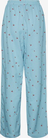 VERO MODA Wide leg Broek 'Lolly' in Blauw