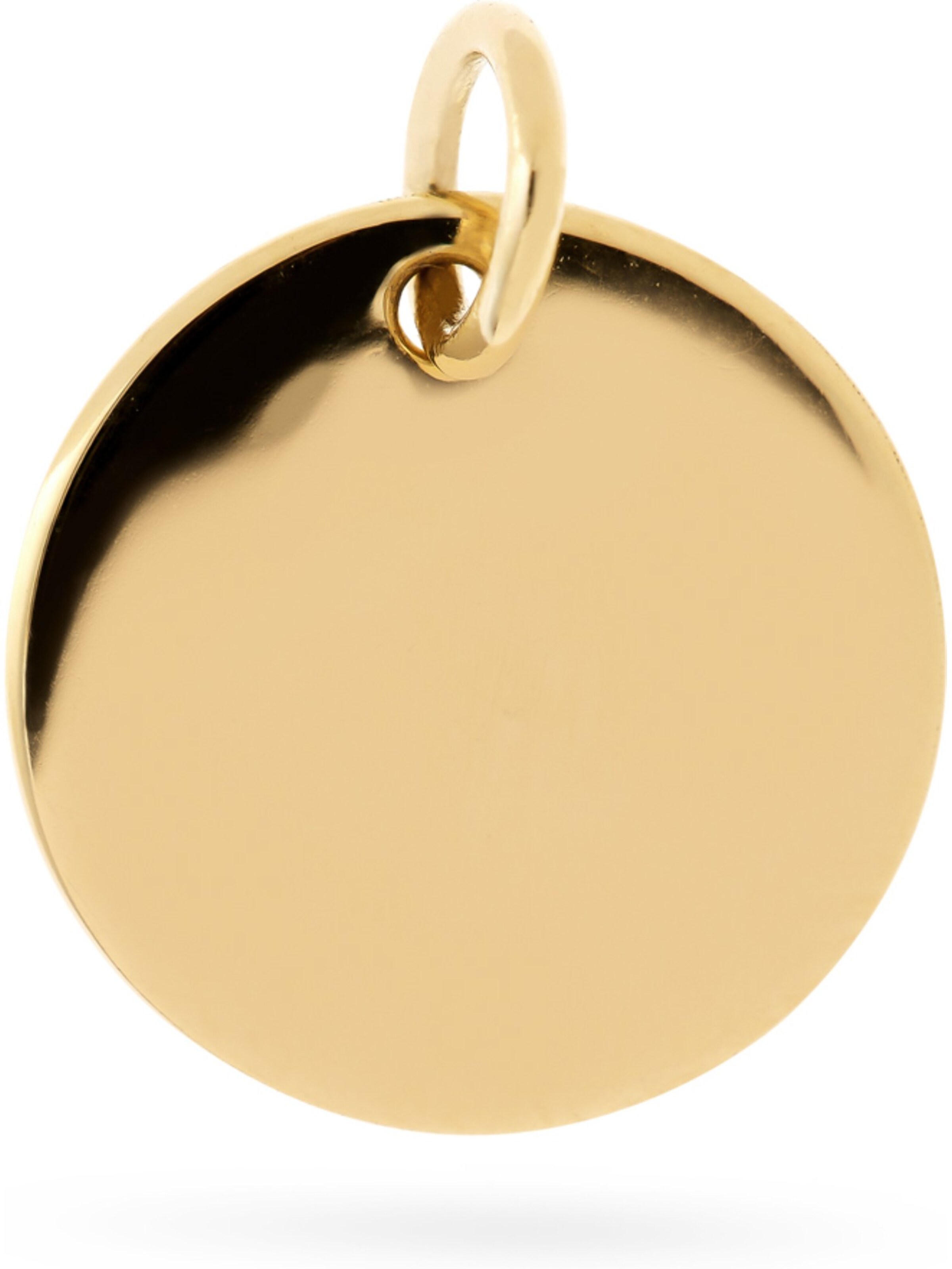 FAVS Pendant in Yellow: front