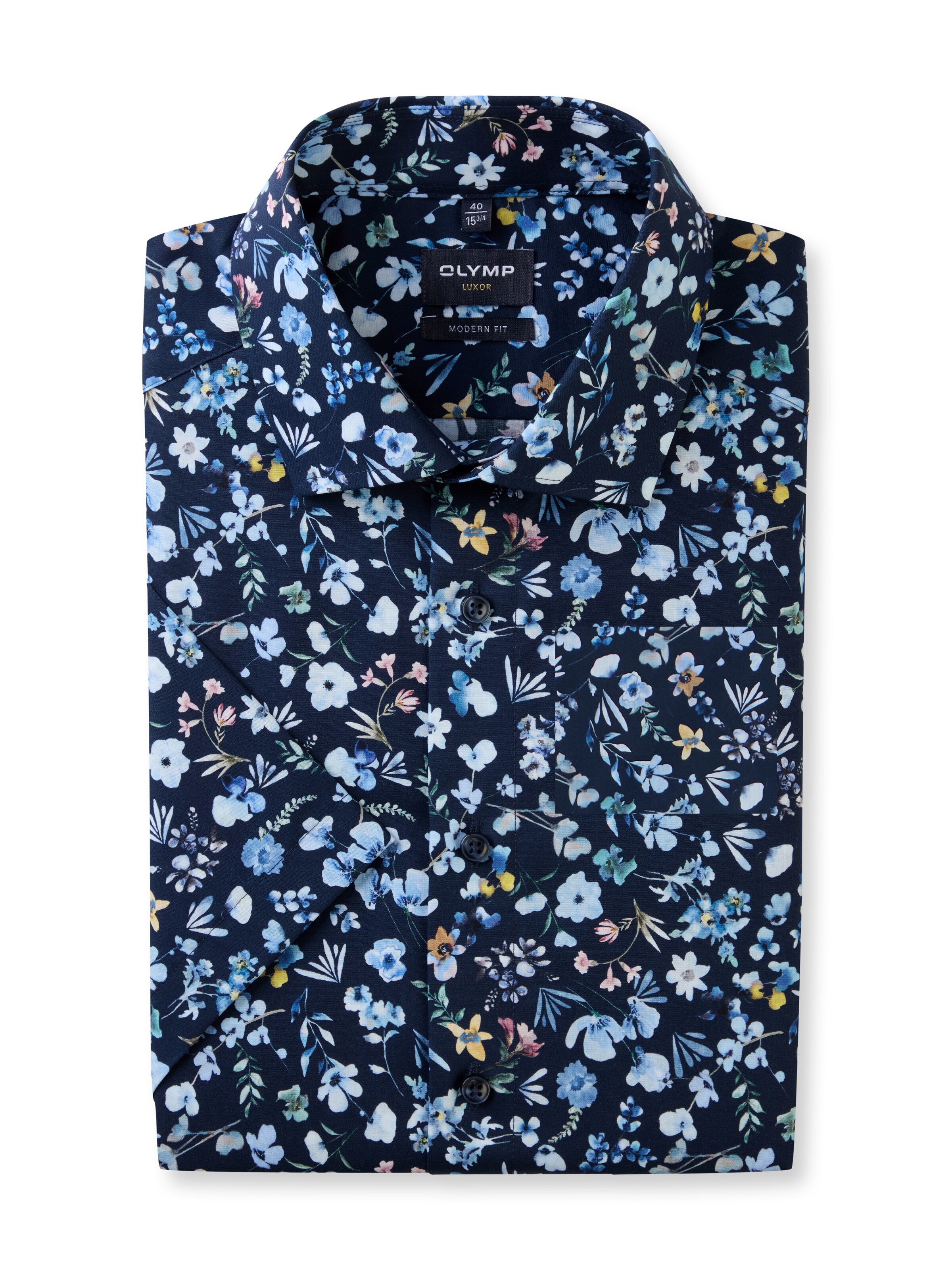 OLYMP Regular Fit Hemd in Blau