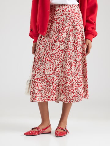 King Louie Φούστα 'Laia' σε κόκκινο: μπροστά
