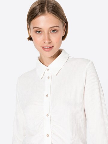 NÜMPH Blouse 'GATHER' in White