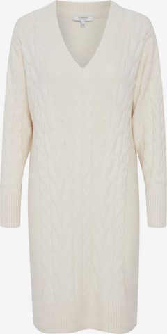 b.young Knitted dress 'Milo' in White: front