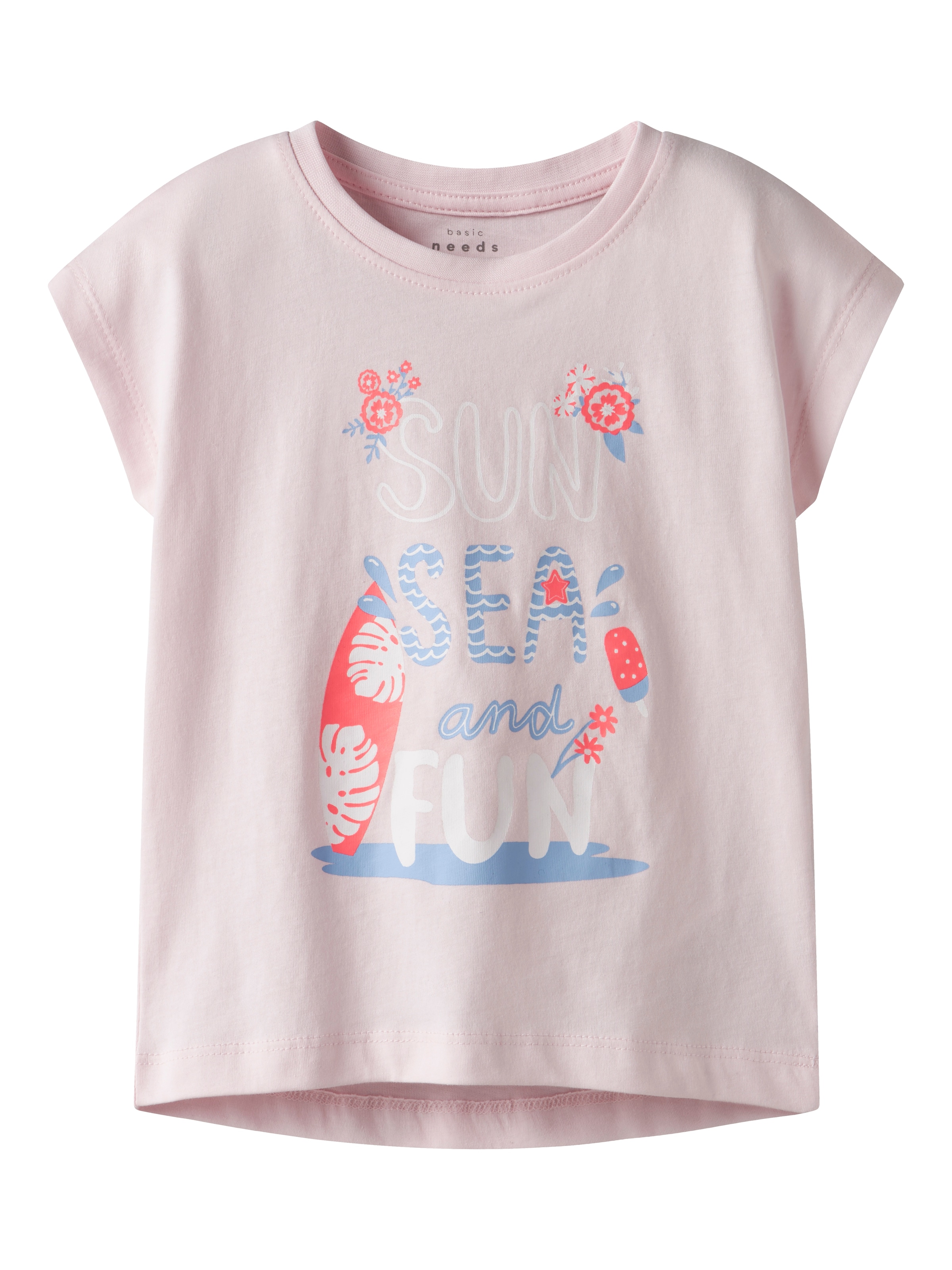 NAME IT - Camiseta 'NMFVIOLET' en rosa: frente