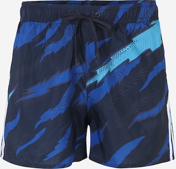 ADIDAS PERFORMANCE Surfaripüksid 'TIGER', värv sinine: eest vaates